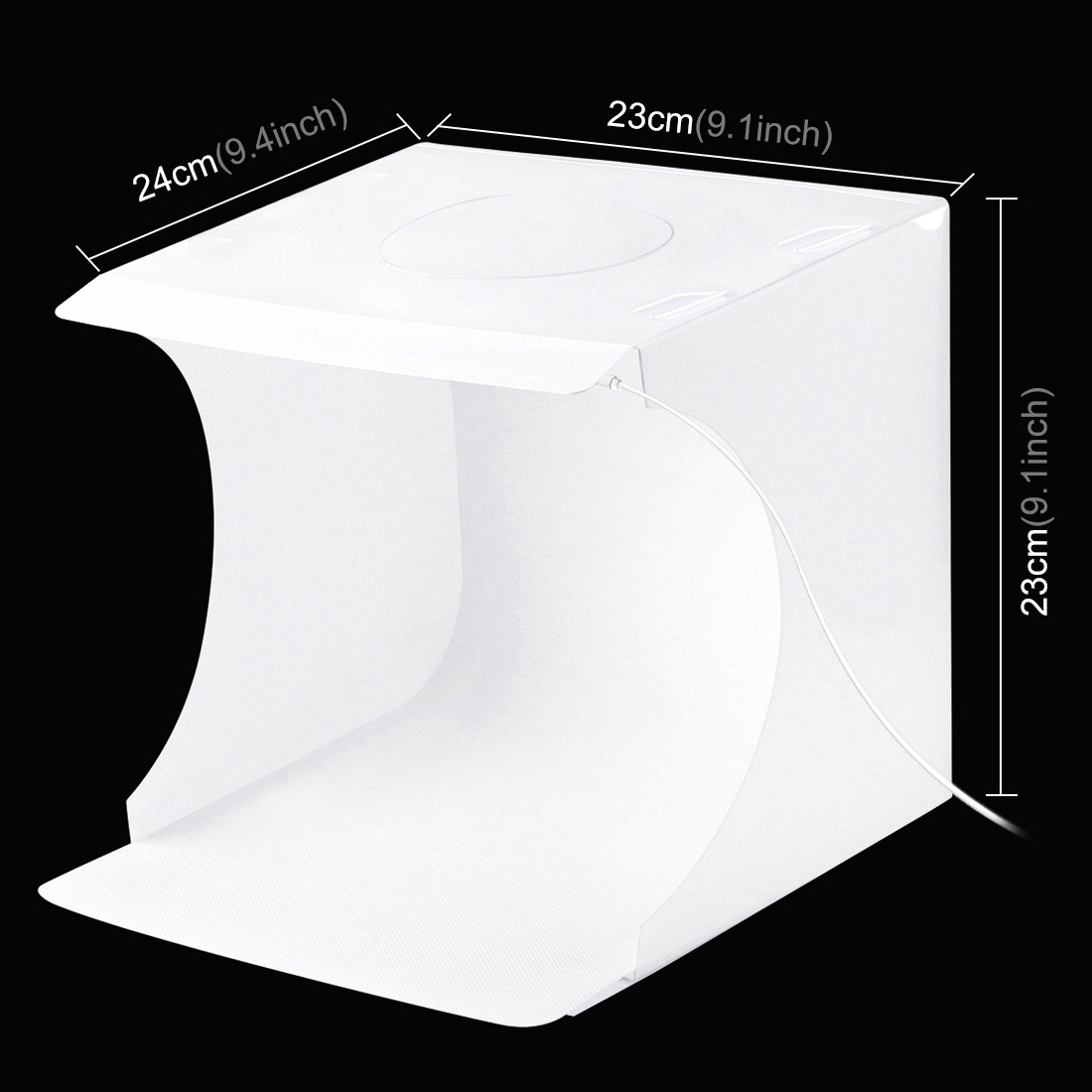 Shopify PULUZ 20cm Folding Photo Studio Shooting Box 6 Colors Backdrops Photographic Equipment Photo Studio Accessories