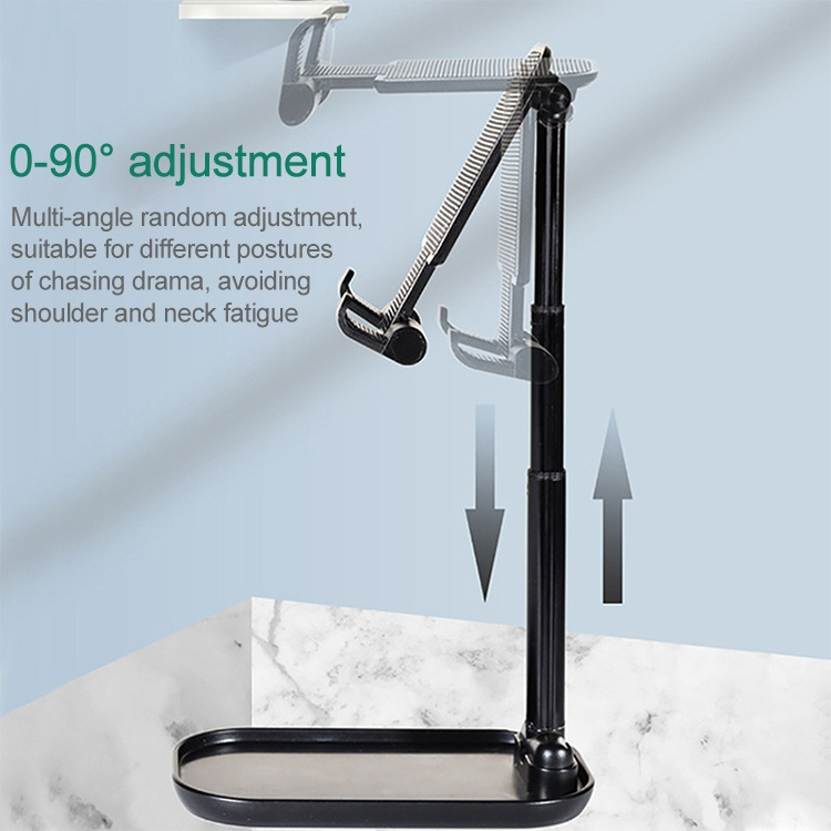 Desktop Phone Holder Bracket Multifunctional Telescopic Rotating Phone Holder Folding Portable UP Grip Tablet PC Holder