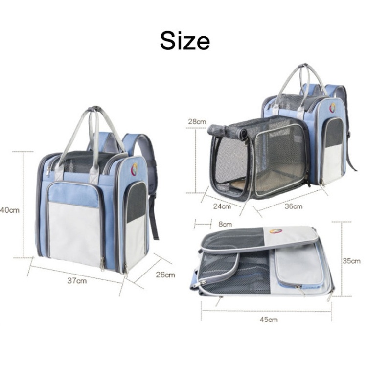 Custom OEM Airplane Approved Mesh Breathable Travel Pet Bag Bird Parrot Carrier animal cages bird backpack carrier