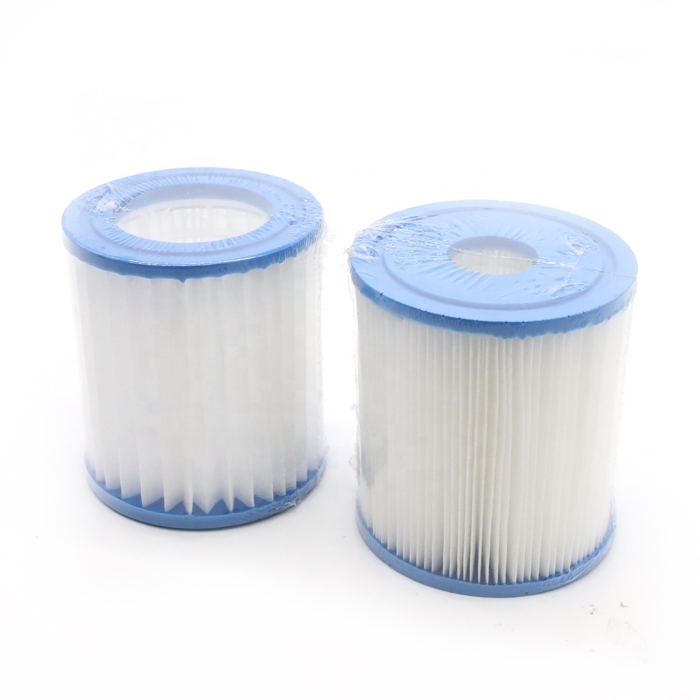 Cleaning Swimming or Spa Hot Tub Pool Pump Replacement Filter Cartridge