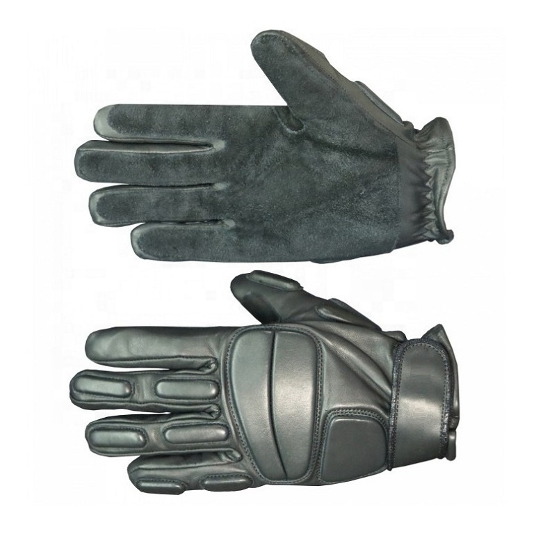 Cut Resistance Goat Suede Palm Chemical Resistant Cold Weather Riding Tactical Gloves CE Approved