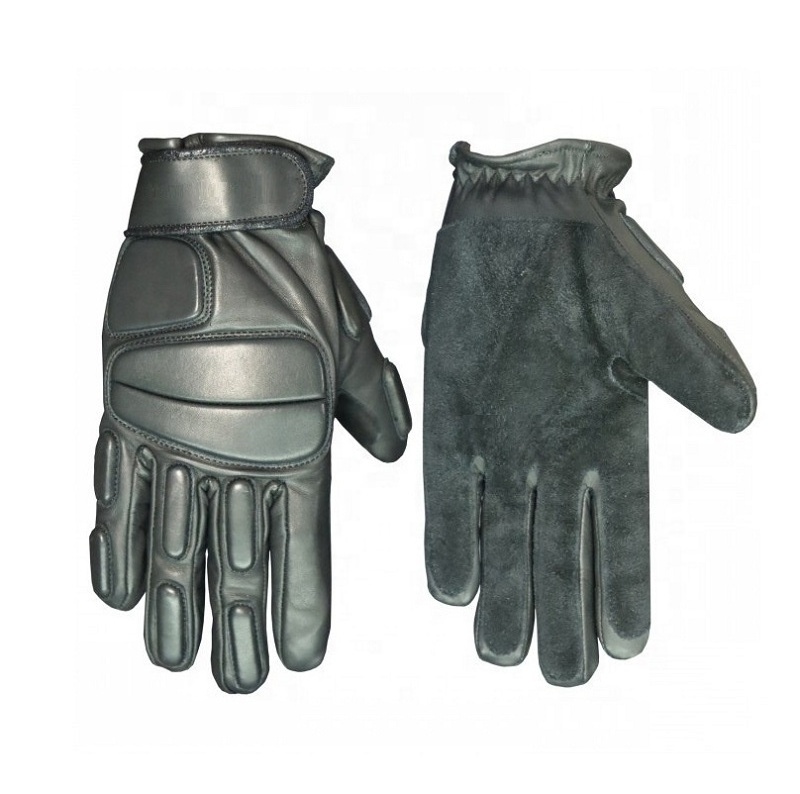 Cut Resistance Goat Suede Palm Chemical Resistant Cold Weather Riding Tactical Gloves CE Approved