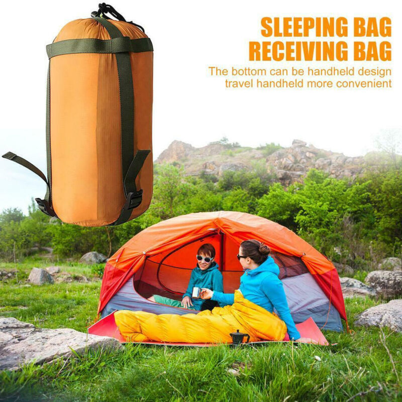 Waterproof Compression Stuff Sack Outdoor Hiking Camping Sleeping Bag Storage