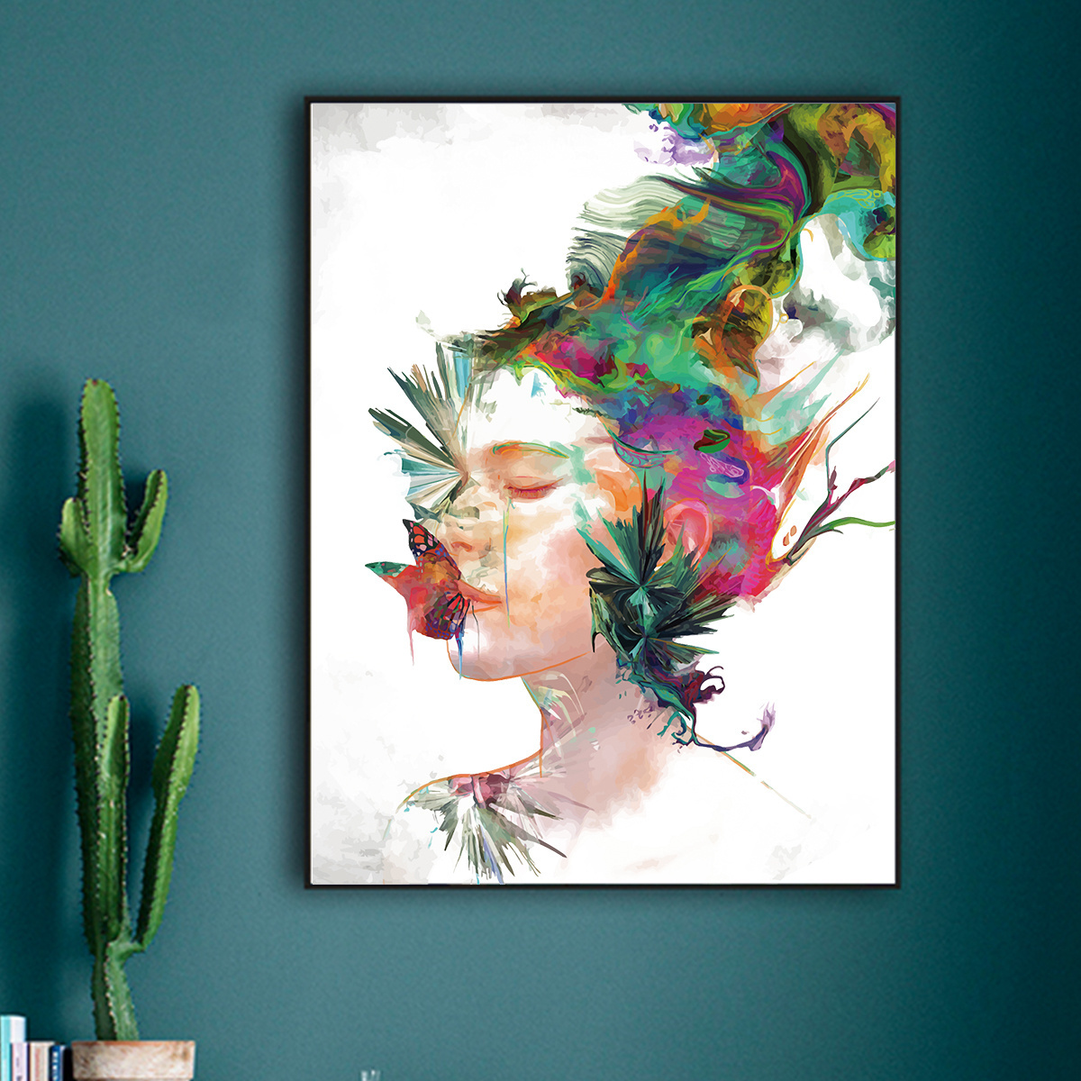 Modern poster color wall art painting print living room bedroom wall picture