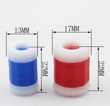 2 Size Mini Plastic Knitting Crochet Row Counter Tally Stitch Large and Small Fits Needle Accessory