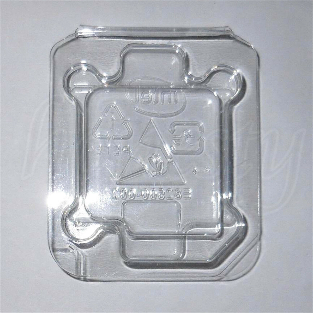 Plastic Transparent CPU Case Holder Tray Box Protection For Intel Socket 775 1150 1156