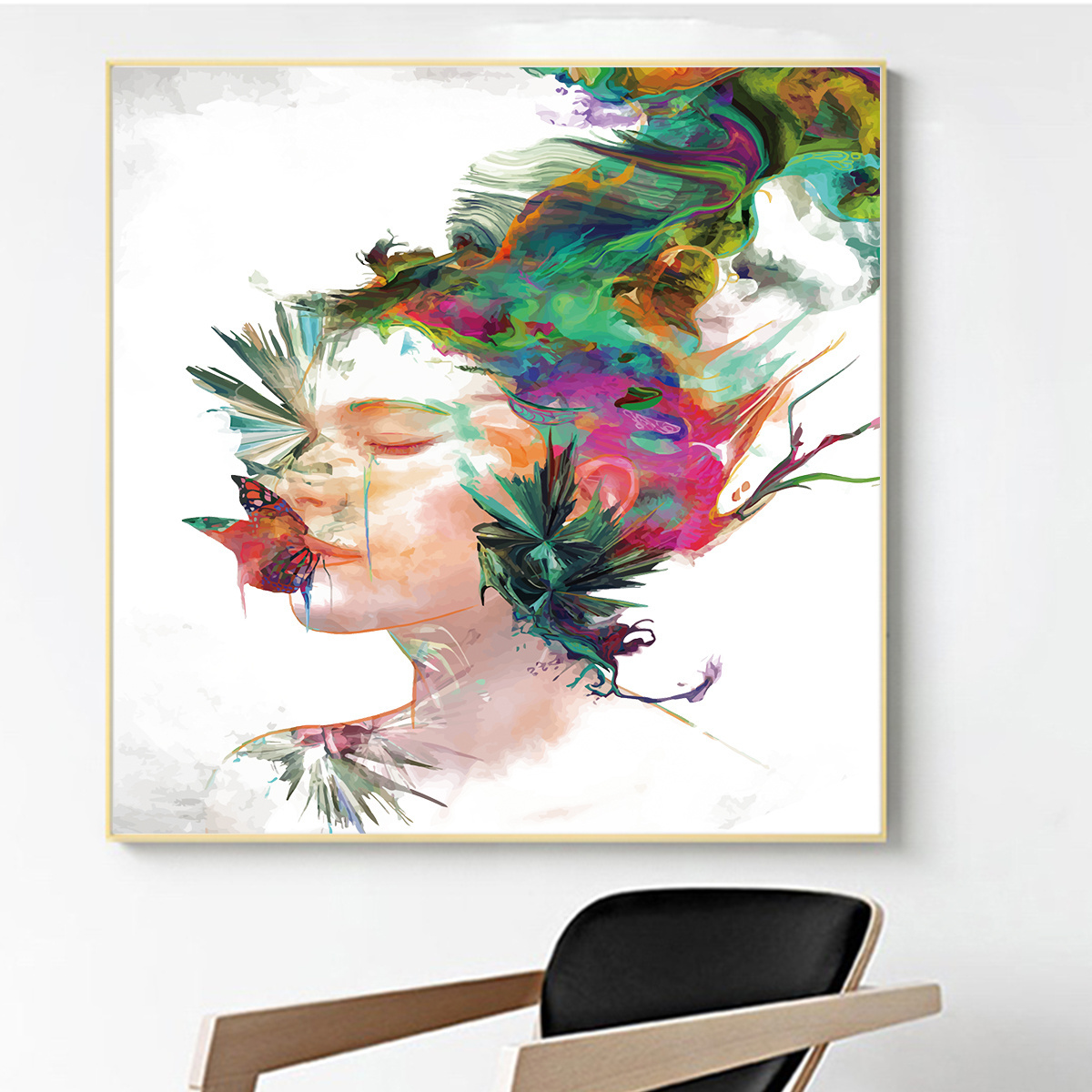 Modern poster color wall art painting print living room bedroom wall picture