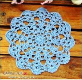 Handmade Crochet Lace Table Bottle Cotton Round Cup Mats Doilies Placemat Coasters 14-16cm