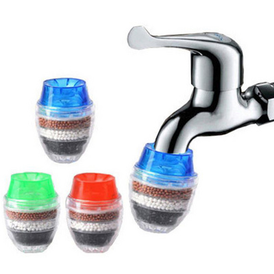 Home Kitchen Sink Water Clean Faucet Tap Water Filter Activated Carbon Filtration Purifier