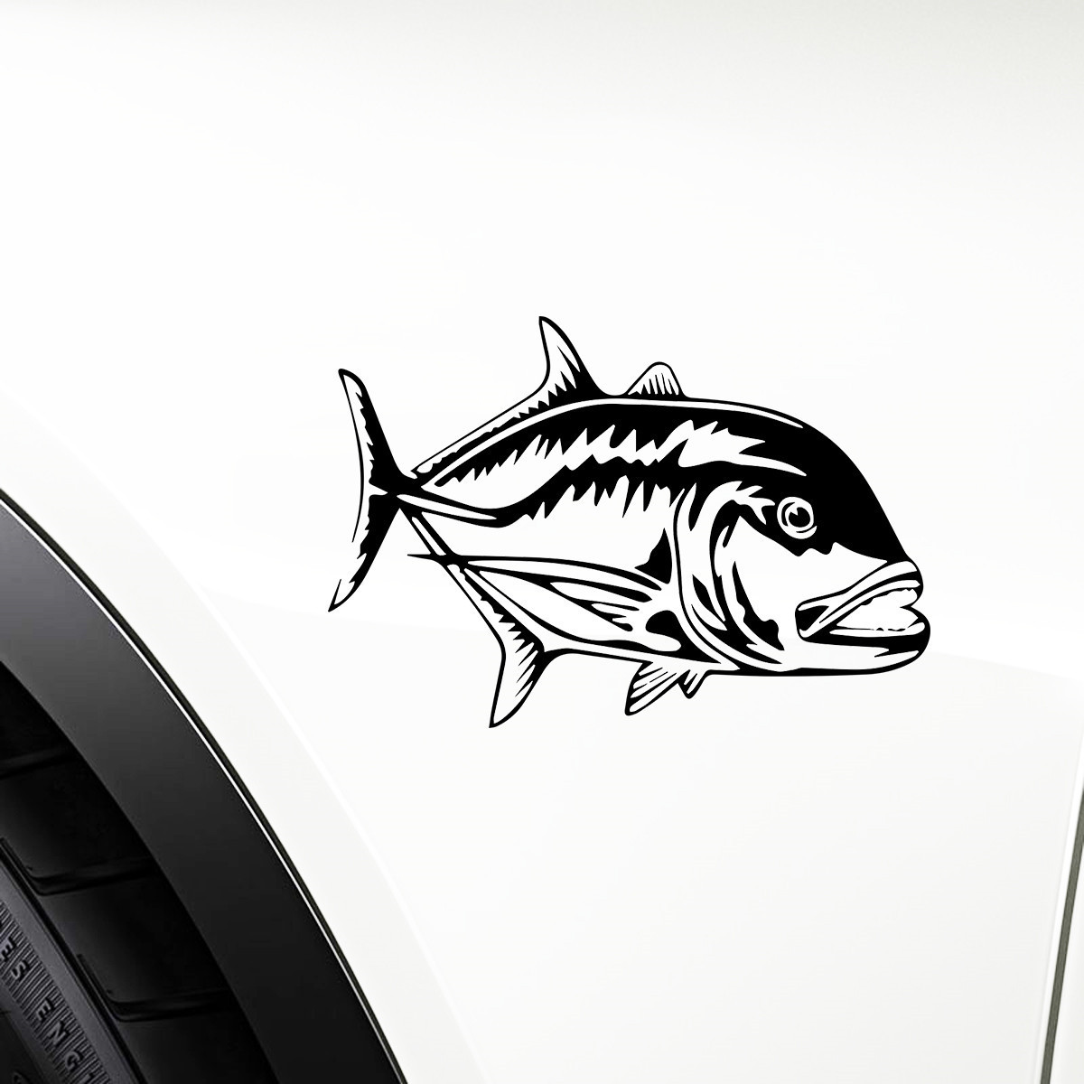 Hawaiian Fish Hawaii Vinyl Decal Car Auto Bumper Window Laptop Wall Laser Sticker Gift Die Cut Decals Laptop Window Glass