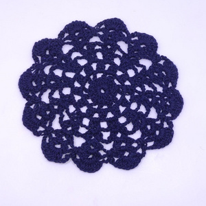 Handmade Crochet Lace Table Bottle Cotton Round Cup Mats Doilies Placemat Coasters 14-16cm