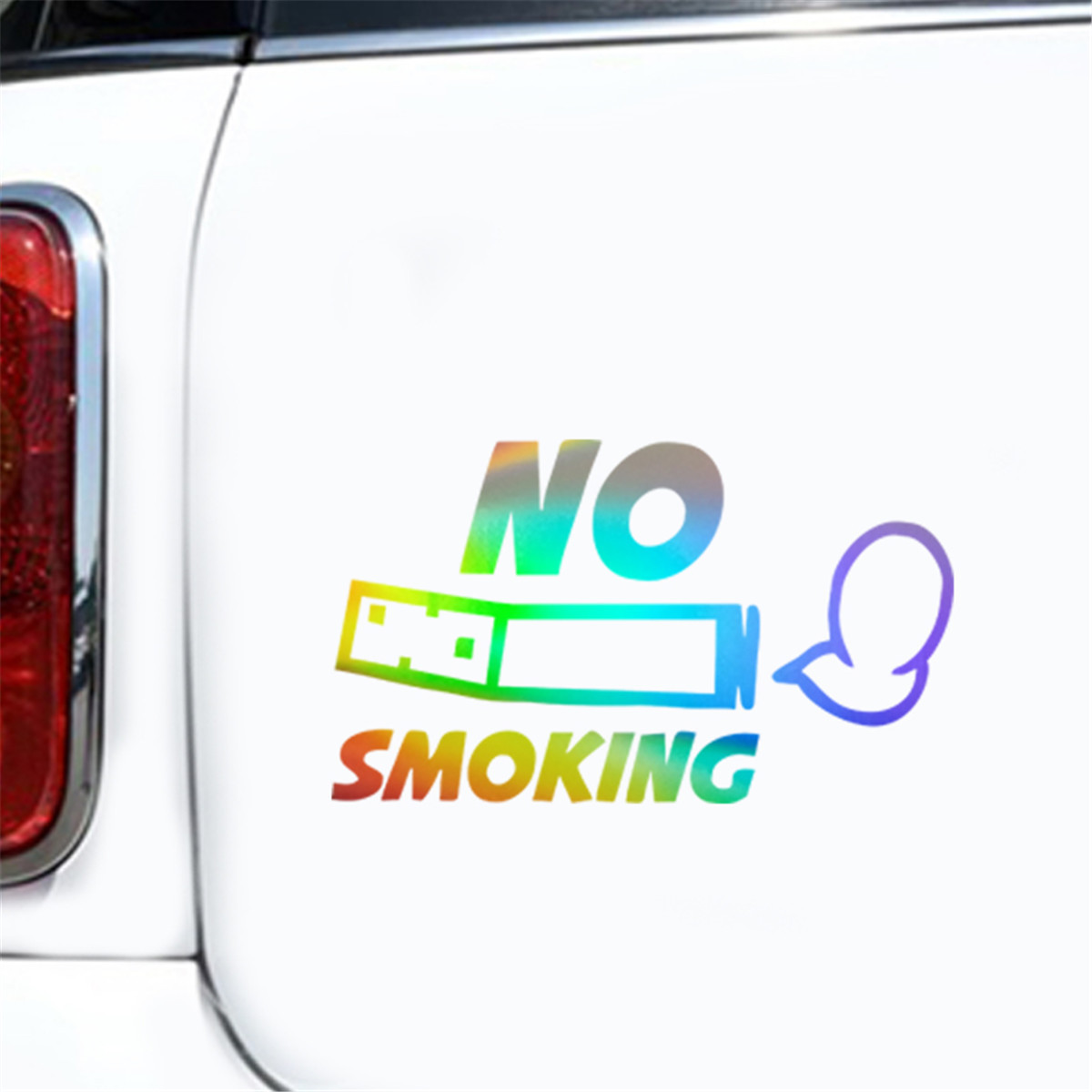 NO SMOKING Sign Sticker Car Office Notice Warning Logos Wall Door Vinyl Decal Gift Die Cut Decals Laptop Window Glass