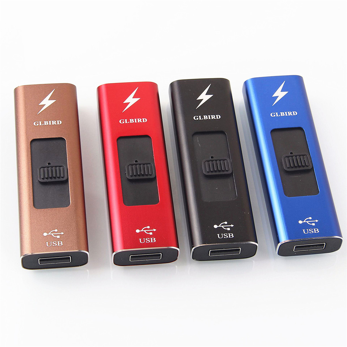 Mini USB Rechargeable Electric Plasma Rechargeable Flameless Arc Lighter Gifts