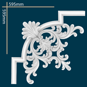 Manufacturers direct sales of new products deep relief polyurethane cornice mold ceiling decoration