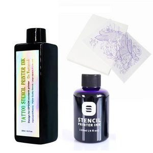 OEM Available Tattoo Stencil  A4 Tracing Paper 500pcs for Transfer and Inkjet Print Ink 4oz 8oz