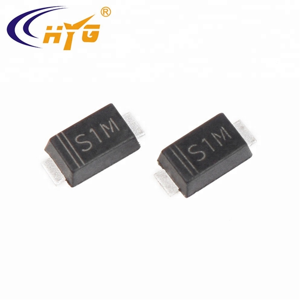 Rectifier Diodes S1M SOD-123 Package 1N4007 SMD Rectifier Diodes S1M Silk screen wholesale