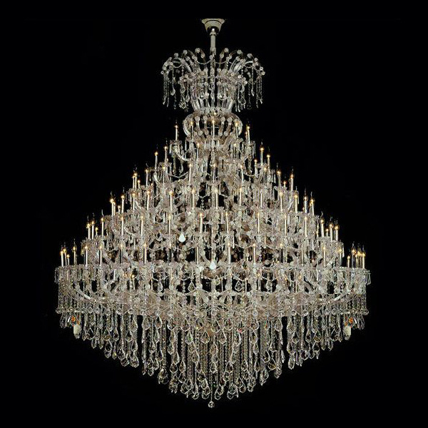 New Design Candle Bulbs Living Room Chandelier French Crystal E14 Ledceiling Lights Black Pendant Light