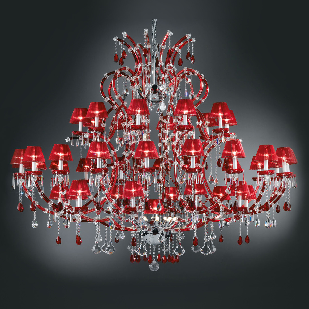 Crystal Chandelier Pendant Light For Indoor Decoration Large Chandelier For High Ceiling