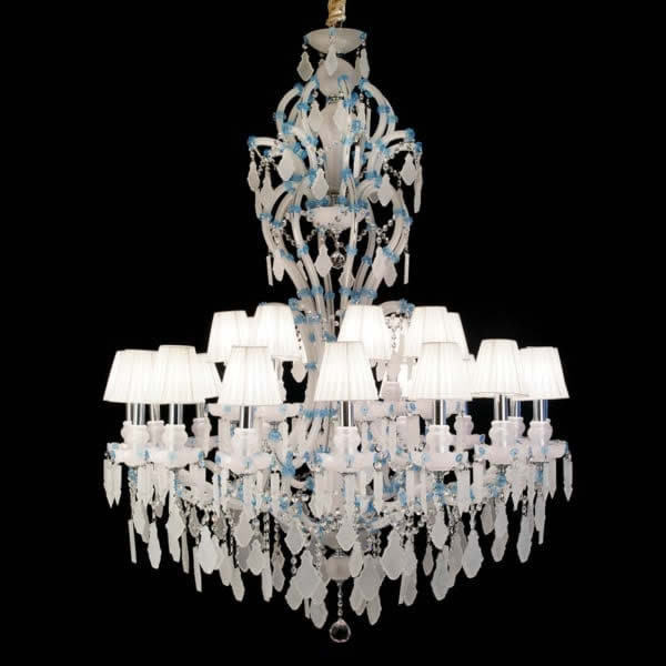 High Quality Customized Project Villa Hotel Maria Theresa K9 Crystal Staircase Hanging Chandeliers & Pendant Lights For Wedding