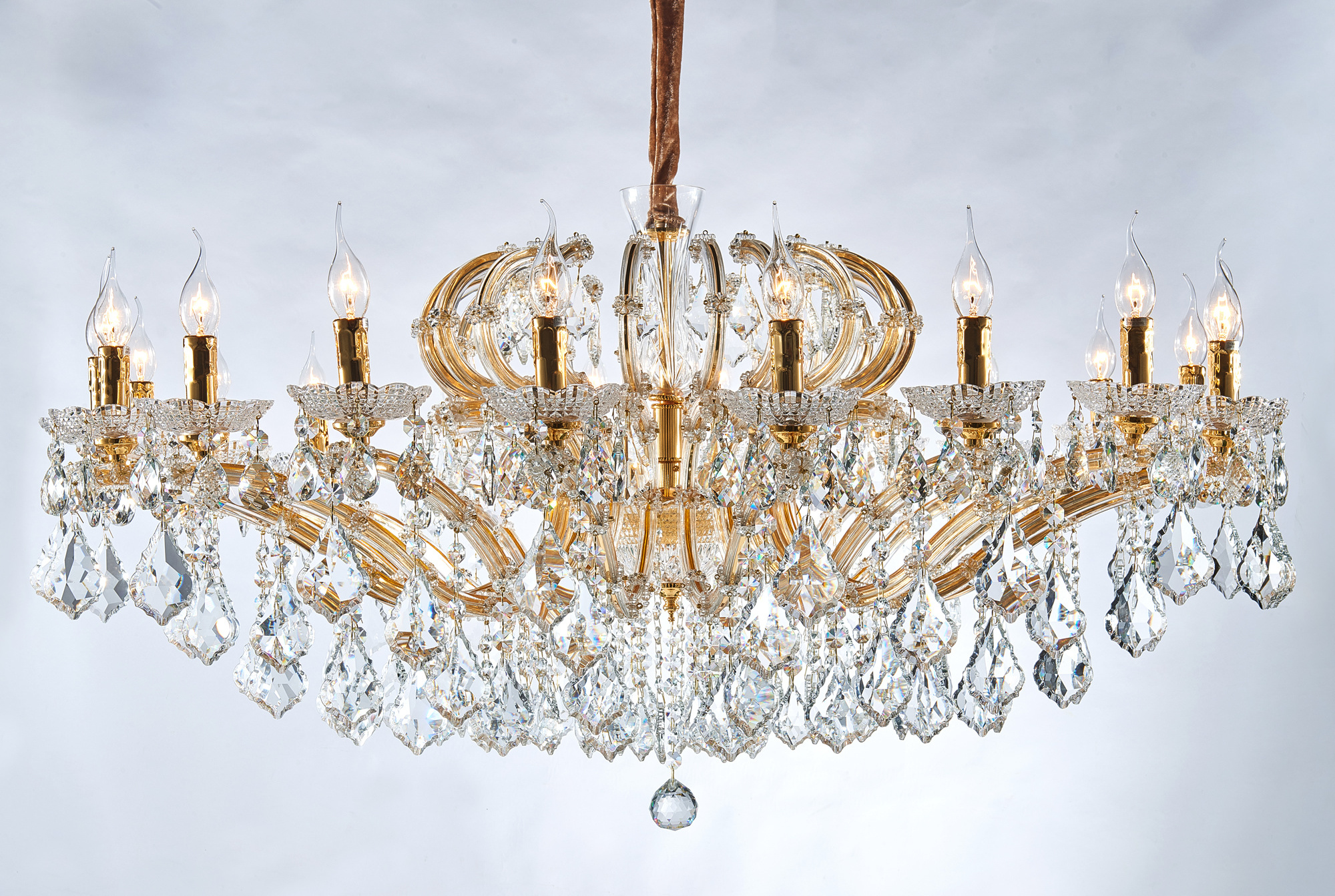 Luxury Living Room Chandeliers Pendant Lights Restaurant Decoration Crystal Chandelier