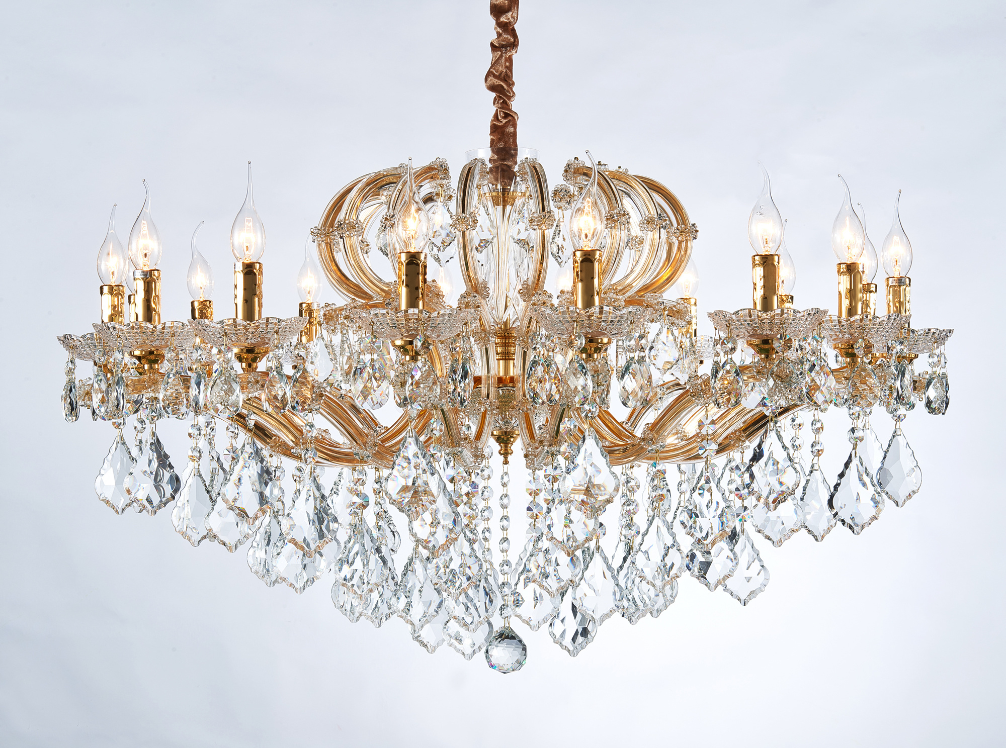 Luxury Living Room Chandeliers Pendant Lights Restaurant Decoration Crystal Chandelier