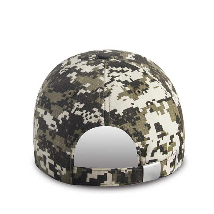 Wholesale high quality red digital camouflage cap blank urban camo baseball hats