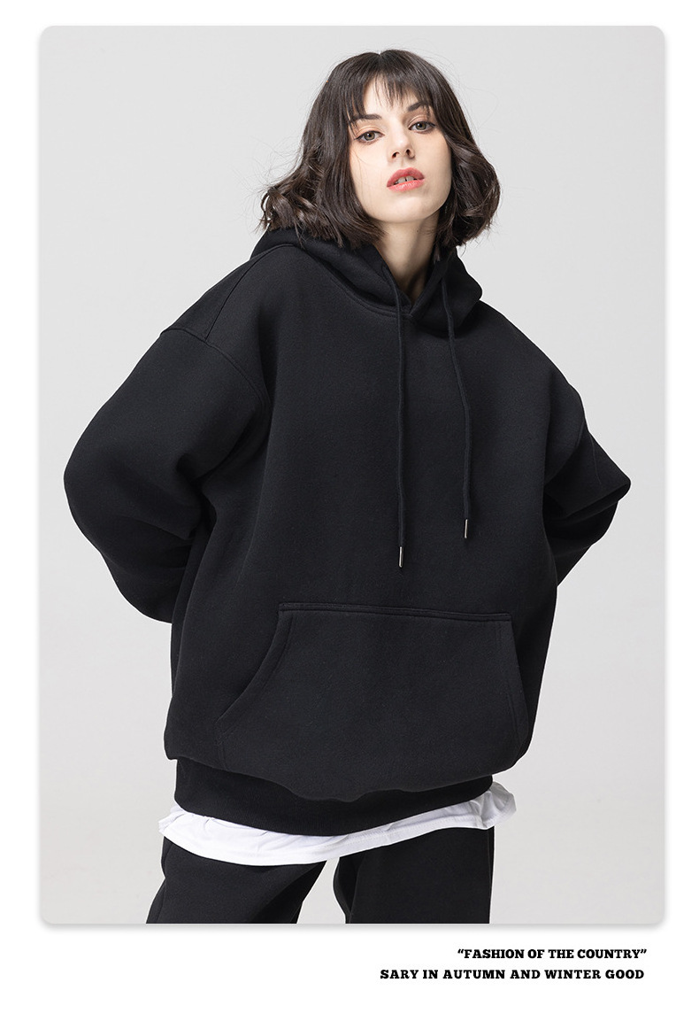 wholesale 3d digital printed autumn and winter oversized hoodie 350gsm