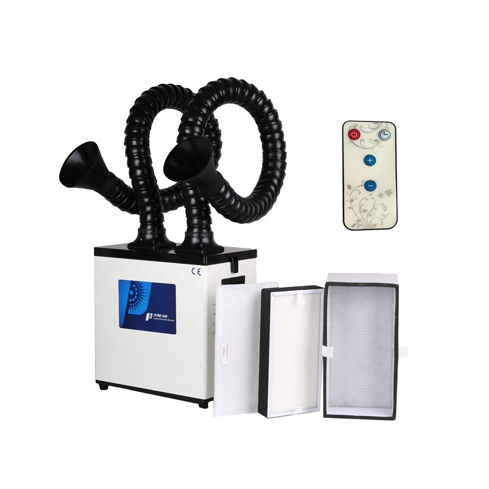 Pure-Air PA-300TD-IQ High Quality Hot Sale Nail Salon Equipment And Nail Salon Dust Collector With CE Certification