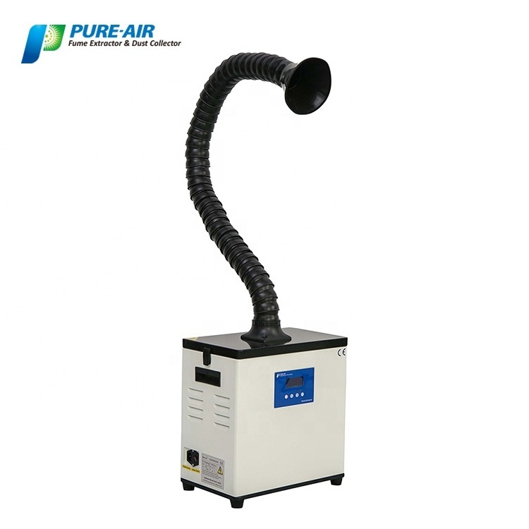 2018 Best Selling Pure-Air PA-300TS-IQ nail Manicure Table Dust Collector Fume Extractor Laser