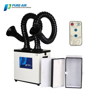 Pure-Air Hot Sale Vacuum Dust Collector Air Filters For Nail Salon With HEPA Filters And Active Carbon Filters