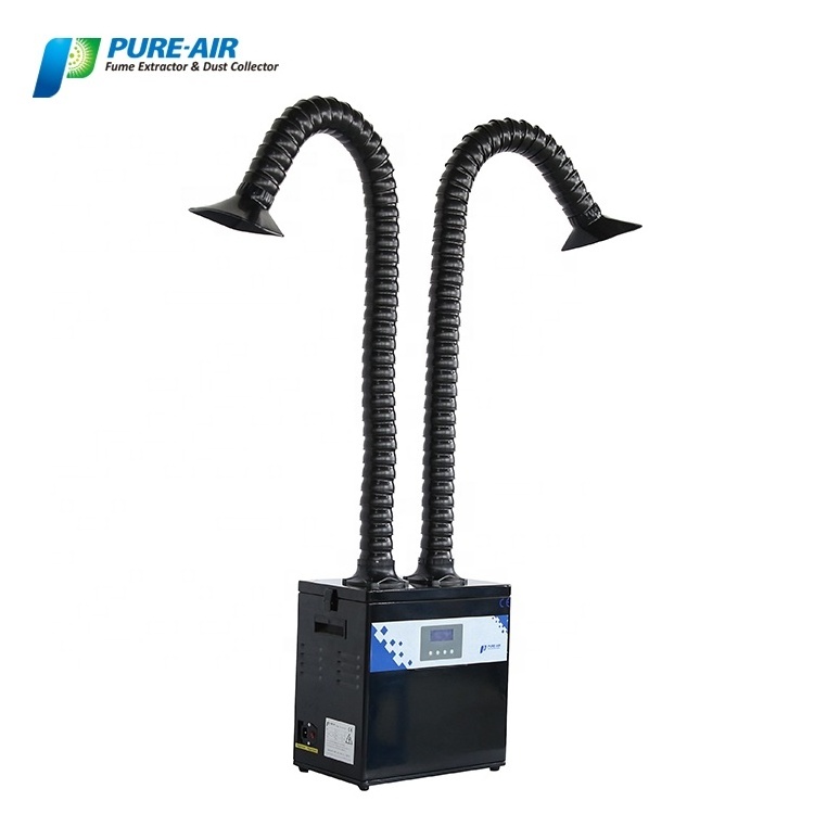 Pare-Air Portable Laser Engraving Welding Fume Gas Extraction System Welding Machine Smoke Fume Extractor