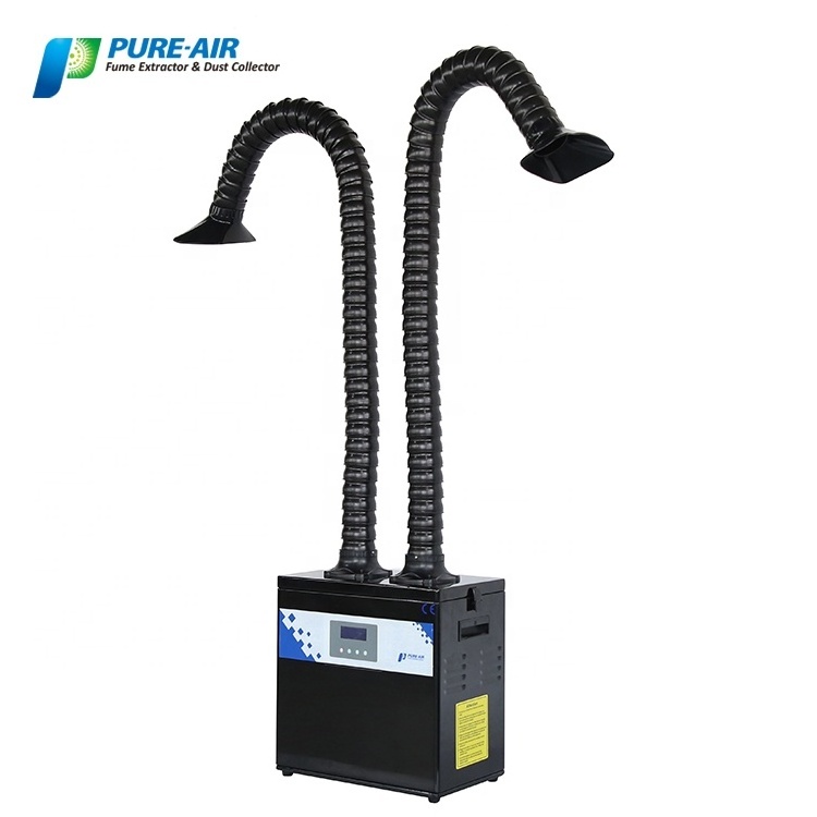 Pare-Air Portable Laser Engraving Welding Fume Gas Extraction System Welding Machine Smoke Fume Extractor