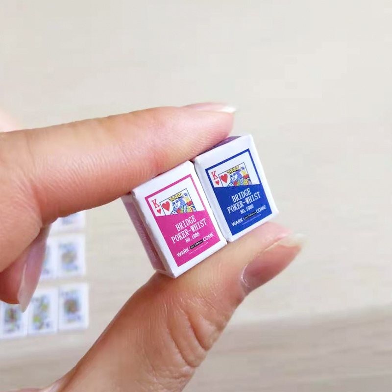 iland miniatures Doll house miniature Playing cards OB030B