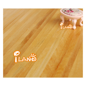 iland miniatures Dollhouse Floor Mini Floor for Dolls OA007E The wooden floor strip can be spliced