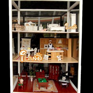 iland miniatures Dollhouse Doll House Transparent Box Display Box WH009B