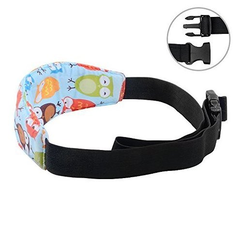 Baby Head Support for Car Seat Head Band Strap Headrest, Stroller Carseat Sleeping Baby Children Child Infant Carseat Head