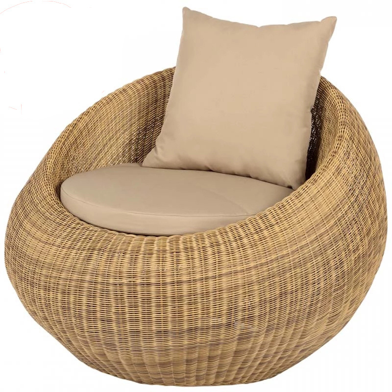 PurelyFeel Rattan outdoor chair sofa balcony outdoor combination furniture rattan coffee table