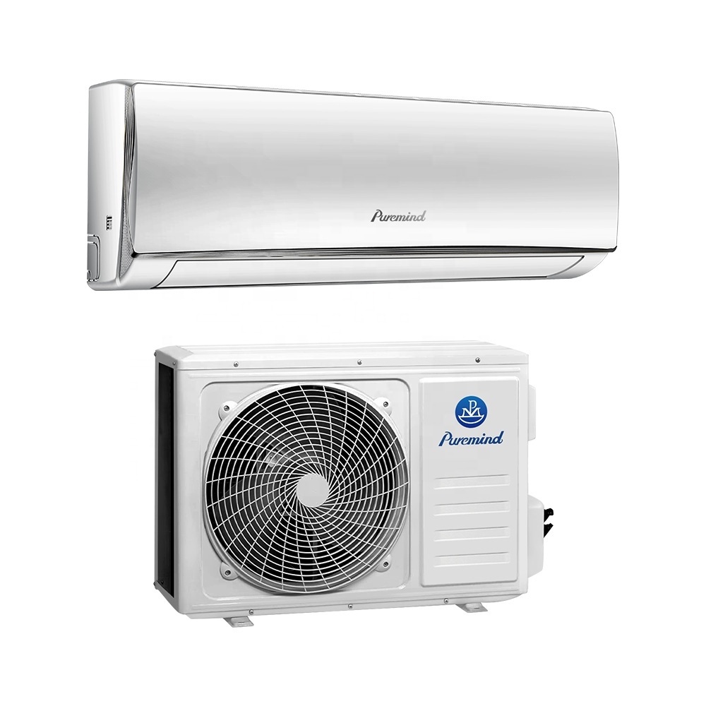 Puremind Split Air Conditioning System 9000-24000Btu Cooling Only Inverter Ductless Wall Mounted Air Conditioner Wifi