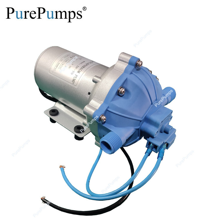 0.5Mpa pressure switch controlling low noise RO system high pressure diaphragm drink water booster pump