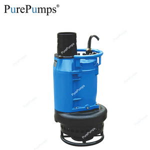 Tsurumi high voltage high chrome alloy impeller Submersible drainage sand pump with agitator