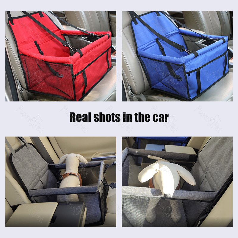 Pet Carrier Airline Approved Soft Sided for Cats and Dogs Portable Cozy Travel Pet Bag Car Seat Safe Carrier