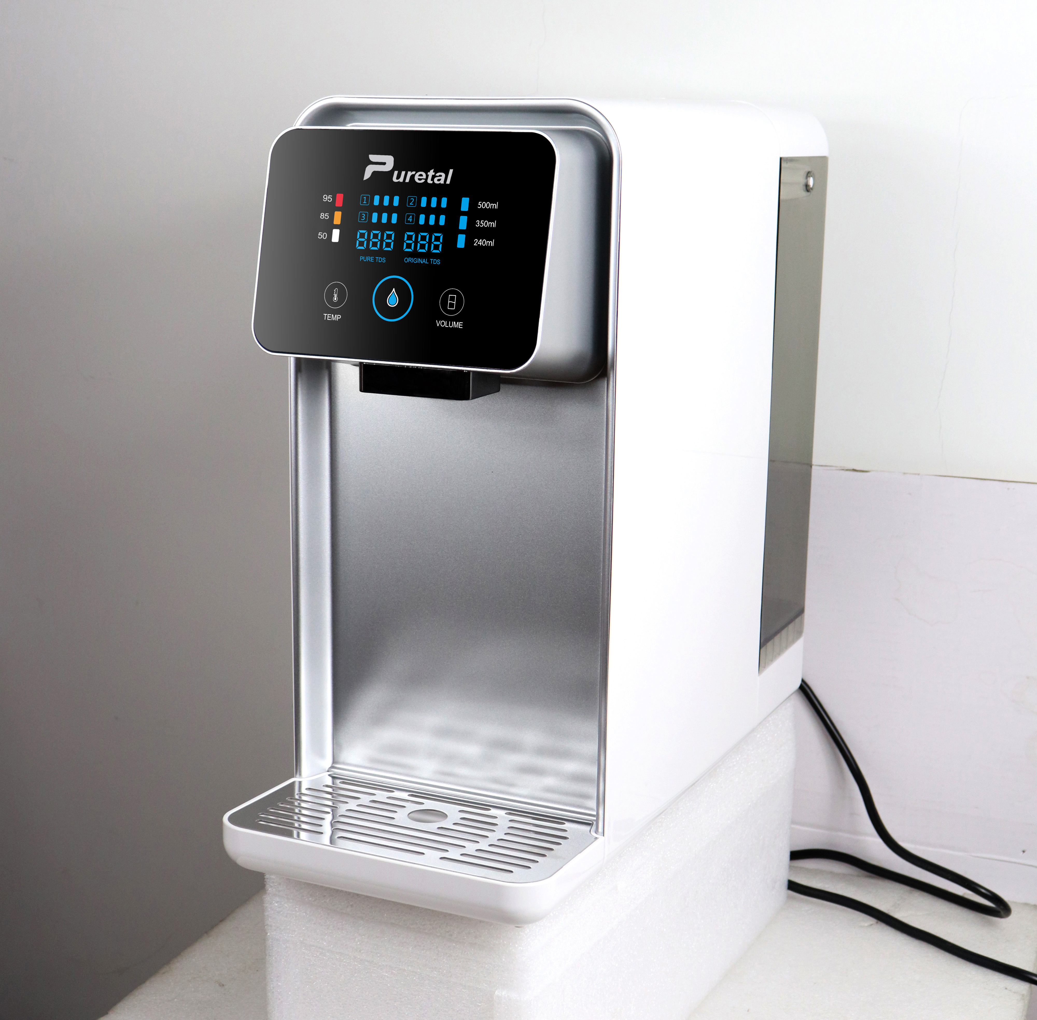 hot and cold countertop mini safe life ro system  water purifier system