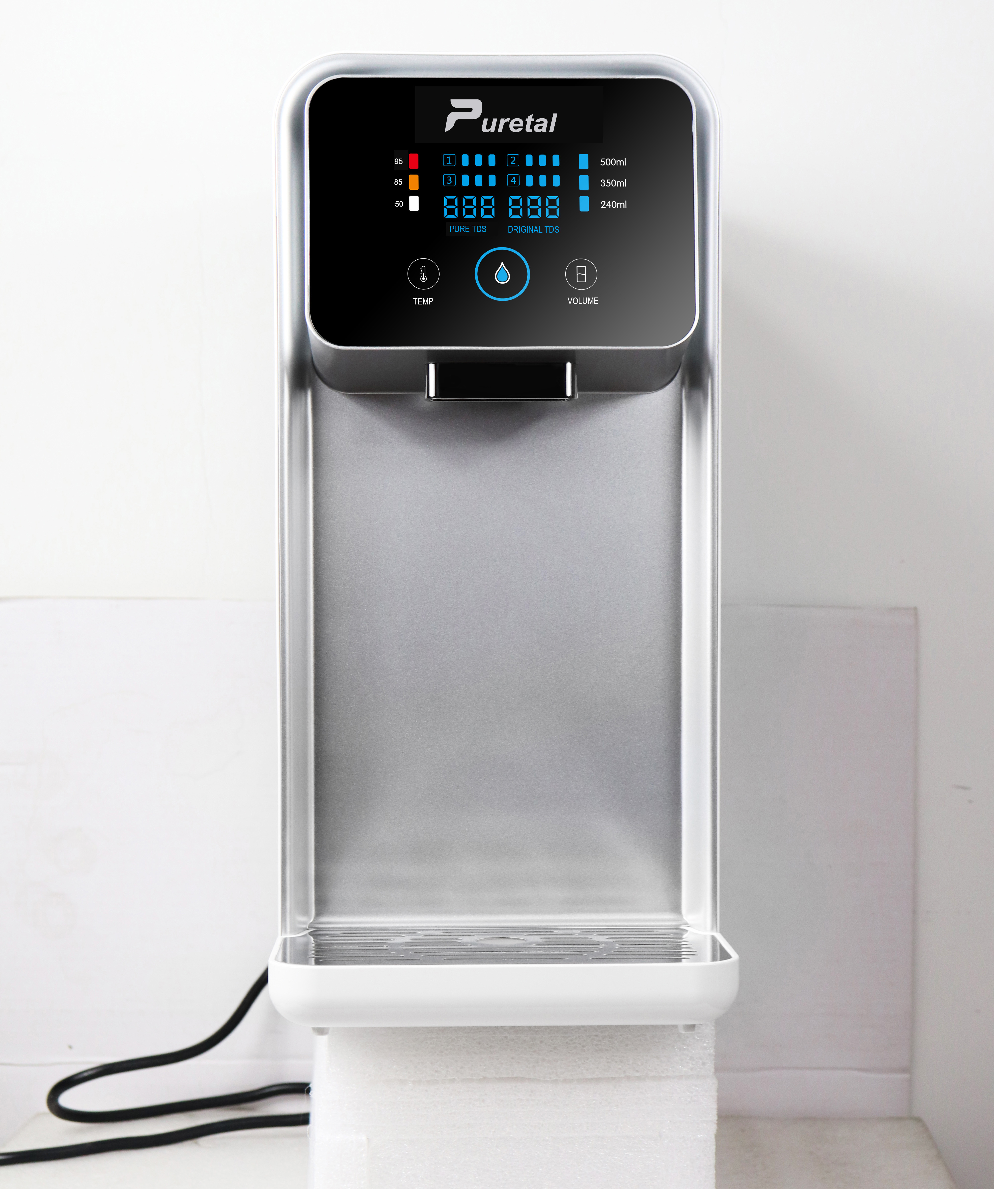 hot and cold countertop mini safe life ro system  water purifier system