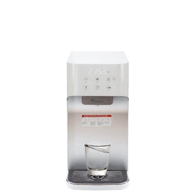 Super September Stainless Steel Commercial POU Drinking Water Cooler Dispenser Machine With Mini Fridge Price