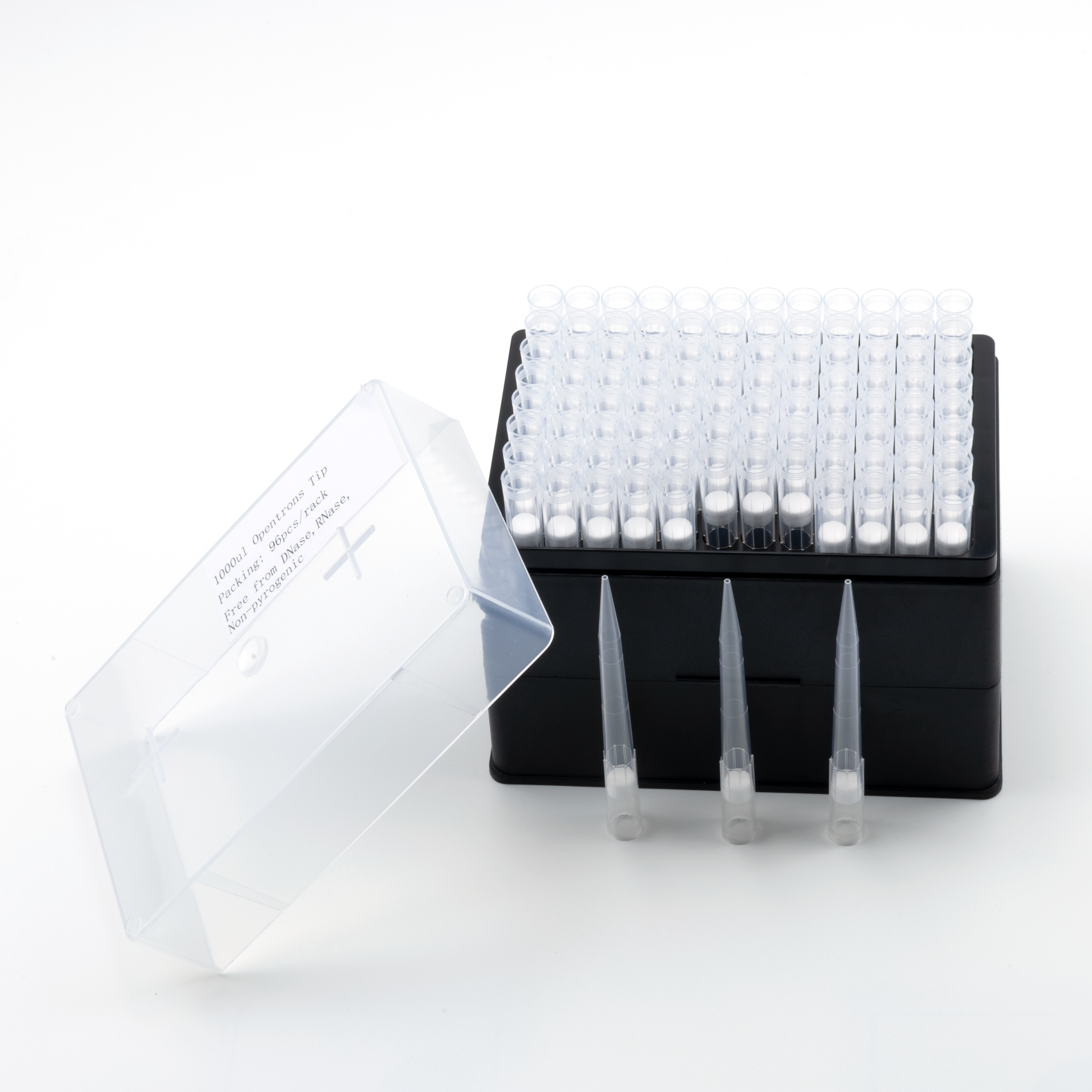 Wholesale High Quality Rnase free Dnase free Automatic 96 Well Racked 20ul Filtered Filter Opentron Pipette Tips Suit For Ot-2