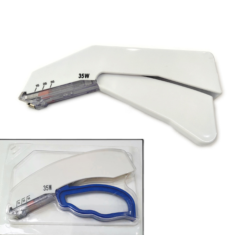 Medical Device Disposable 35w Skin Stapler With Stainless Steel Staples For Surgical Operation Skin Suture Wounds