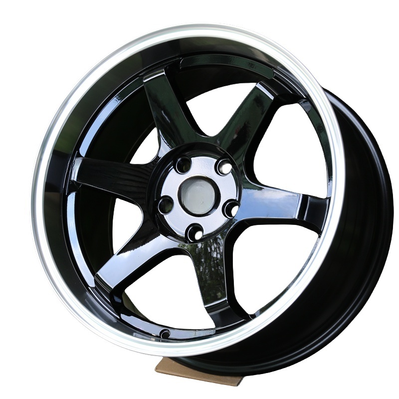 16*70 16 inch wheel for bmw hyundai audi et 37 38 40 pcd 73.1 66.6 power alloy black whee rim