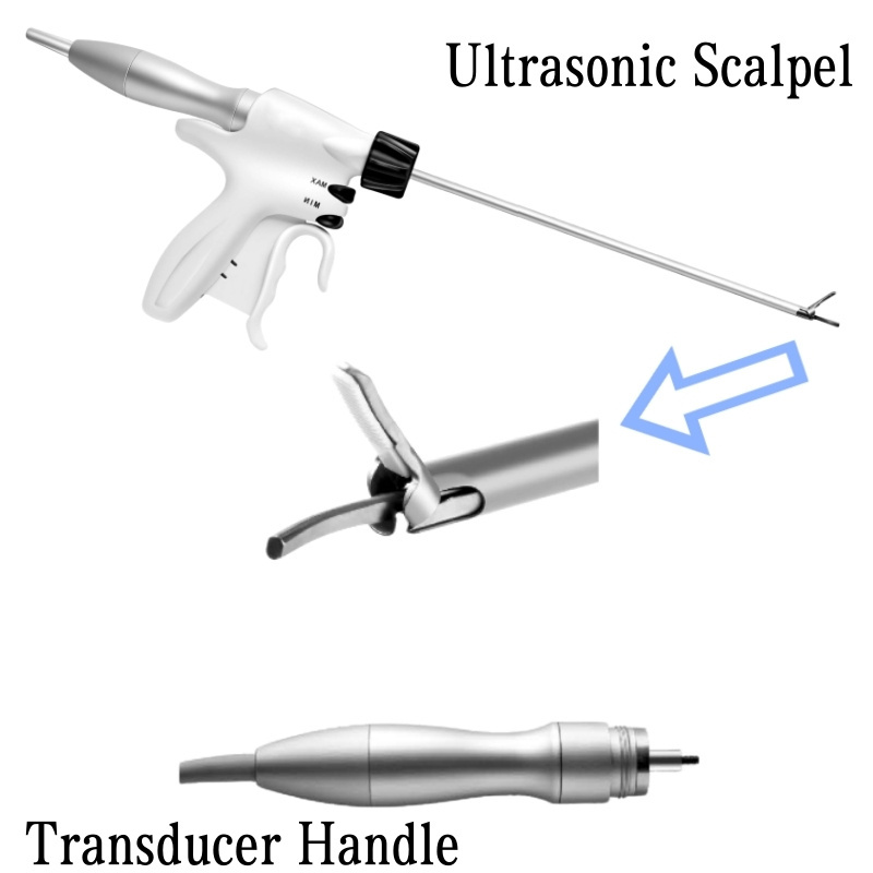 Prostatectomy Surgical Instruments Laparoscopic Surgery Electric Ultrasonic Surgical Scalpel with Advanced Hemostasis