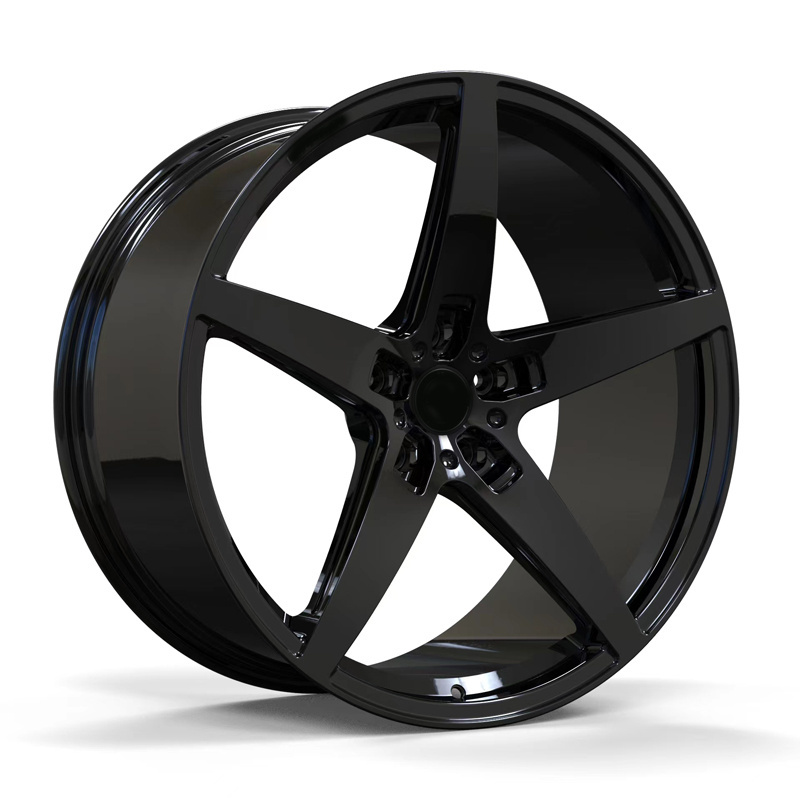 18-21 22 23 24 inch five hole black diamond center machined spokes chrome hearts design forged alloy wheels rims