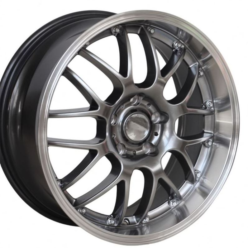 Classic USA five star wheel design with 18inch 8j PCD 5*100 5*120 casted aluminum alloy wheels rims for sale